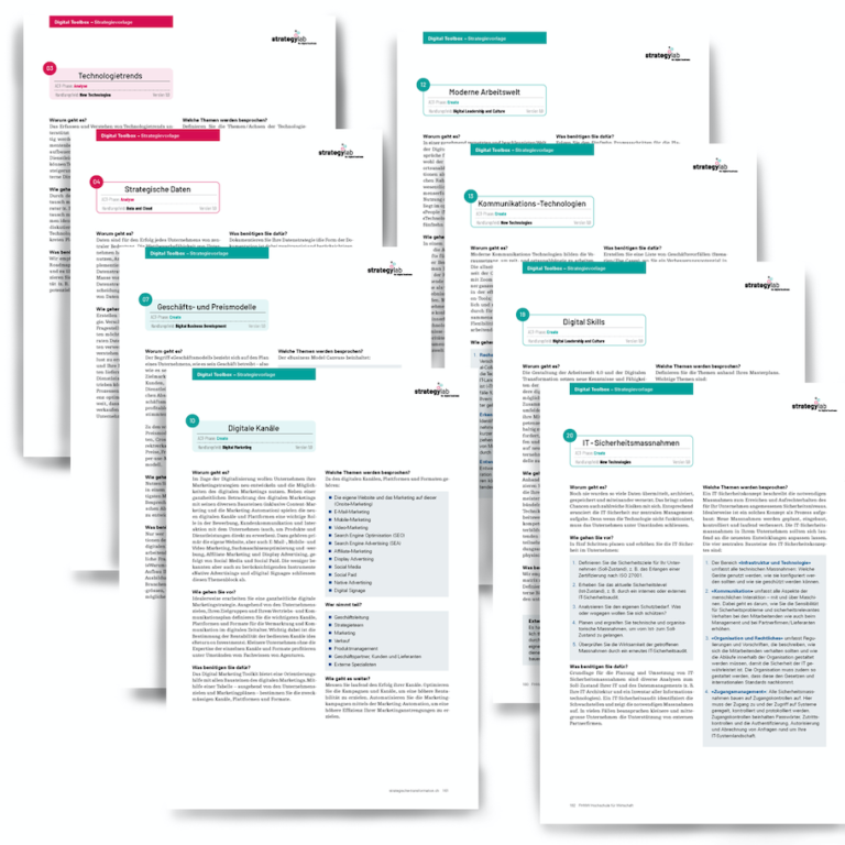 Digital Toolbox (ACT) | Strategieentwicklung im digitalen Zeitalter ...
